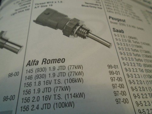 Sensore temperatura alfa - sensore,