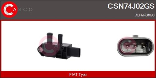 Sensore pressione gas scarico - pressione,
